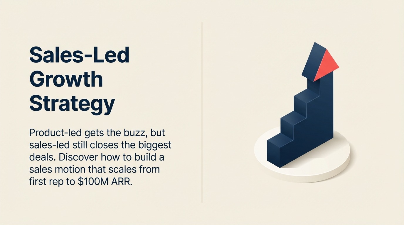 Strategi Sales-Led Growth: Membangun Mesin Penjualan Berkinerja Tinggi - Panduan 2026