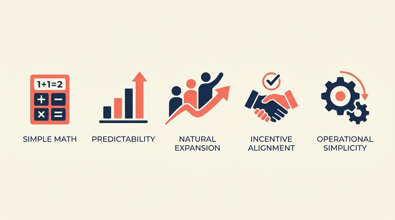 Why seat-based pricing dominates the SaaS market