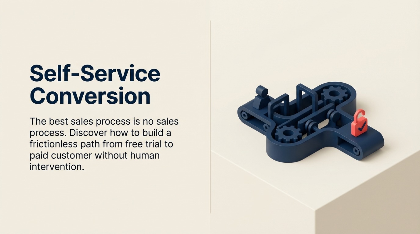 Self-Service Conversion: Menghilangkan Friction dari Free ke Paid - Panduan 2026