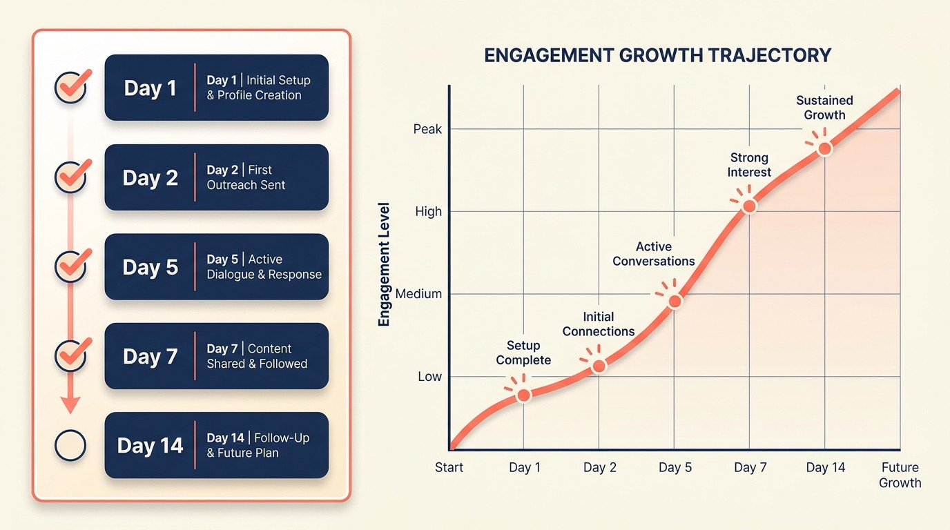 In-trial engagement framework with onboarding milestones, monitoring, and value checkpoints