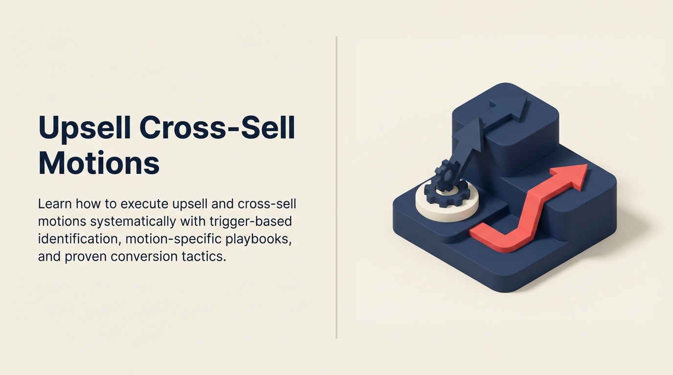 Movimientos de Upsell y Cross-Sell: Marco Sistemático para Ejecución de Expansión