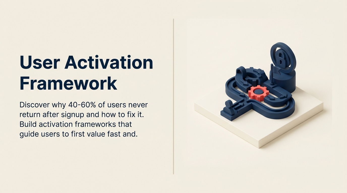 Kerangka Aktivasi Pengguna: Membawa Pengguna ke Nilai Pertama - Panduan 2026