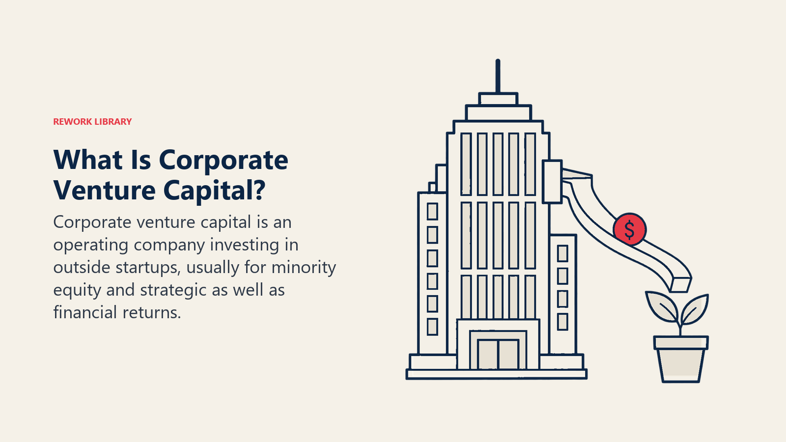 What Is Corporate Venture Capital: tower funding independent plant