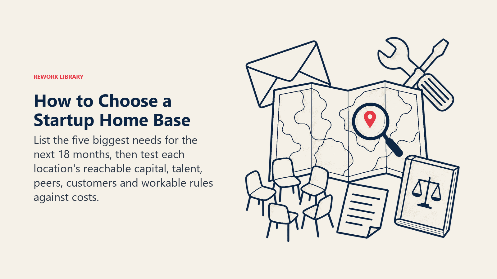 How to Choose a Startup Home Base: home-base folder and five resource needs