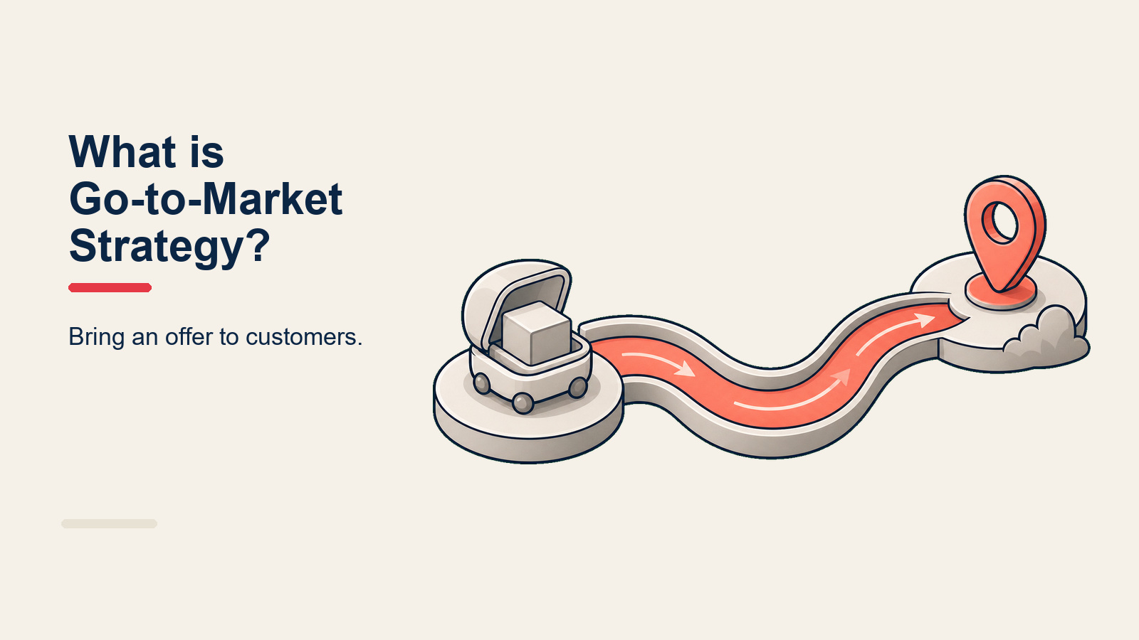 Go-to-market strategy framework flow