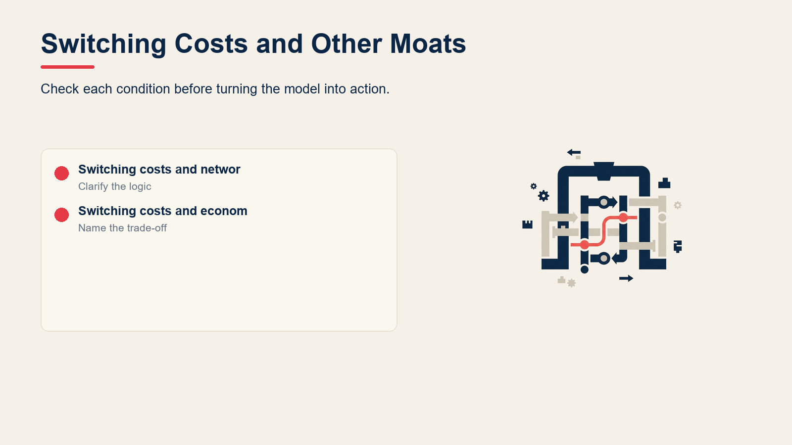Switching Costs and Other Moats visual for Switching Costs: How They Create Competitive Advantage