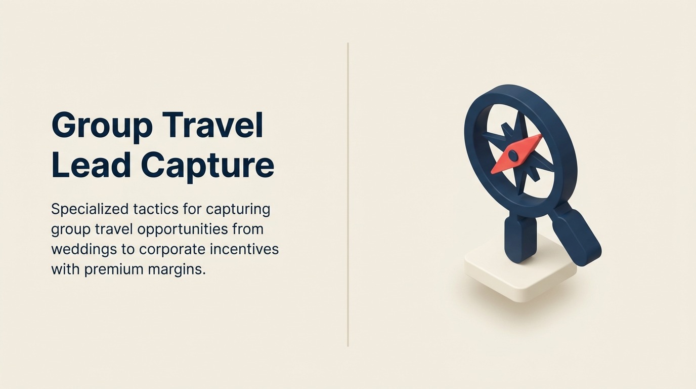 Group Travel Lead Capture: Menangkan High-Margin Tours, Incentives, dan Events