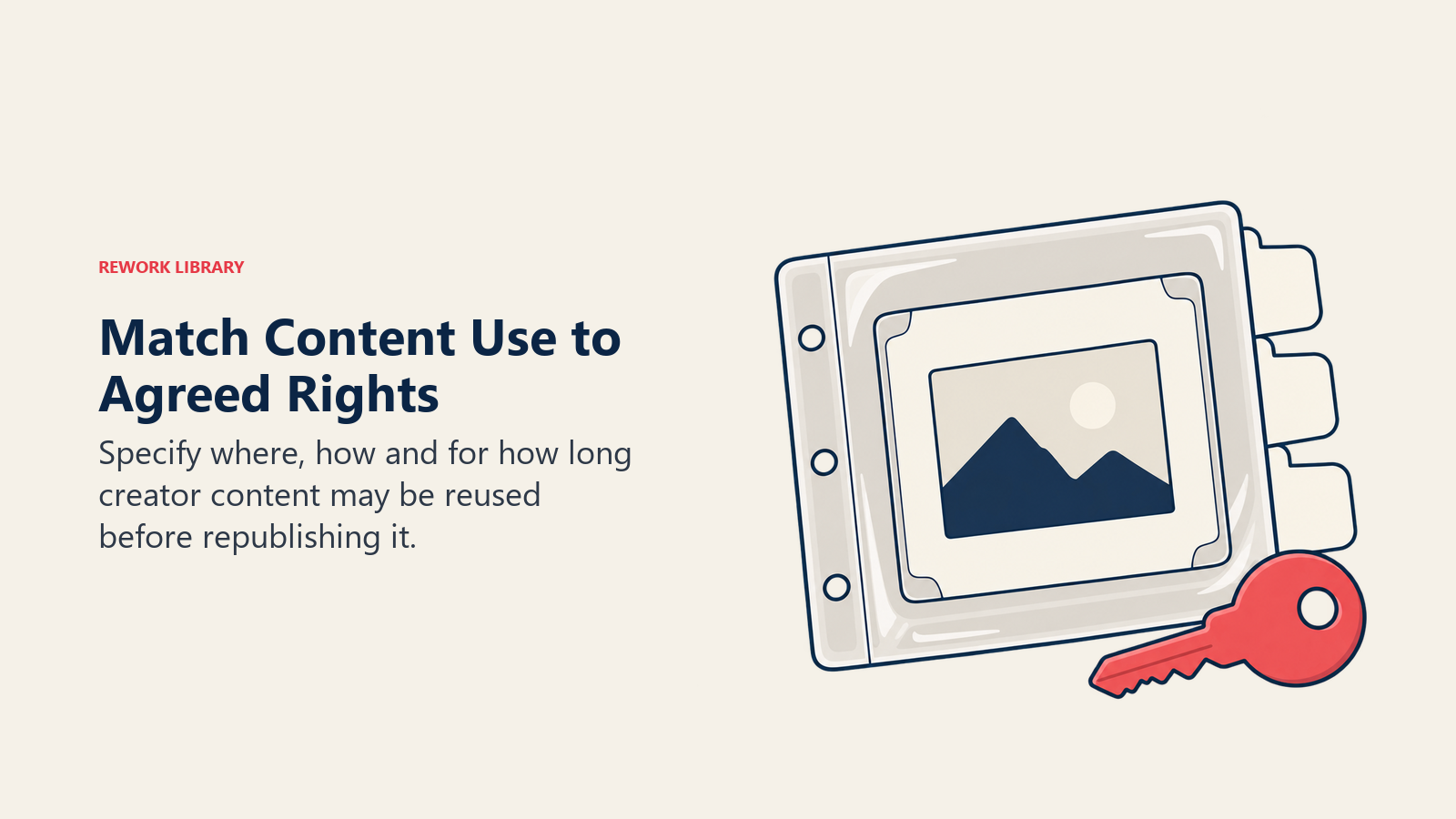 Match Content Use to Agreed Rights: A useful photograph is not an unrestricted license; usage scope must be agreed separately.