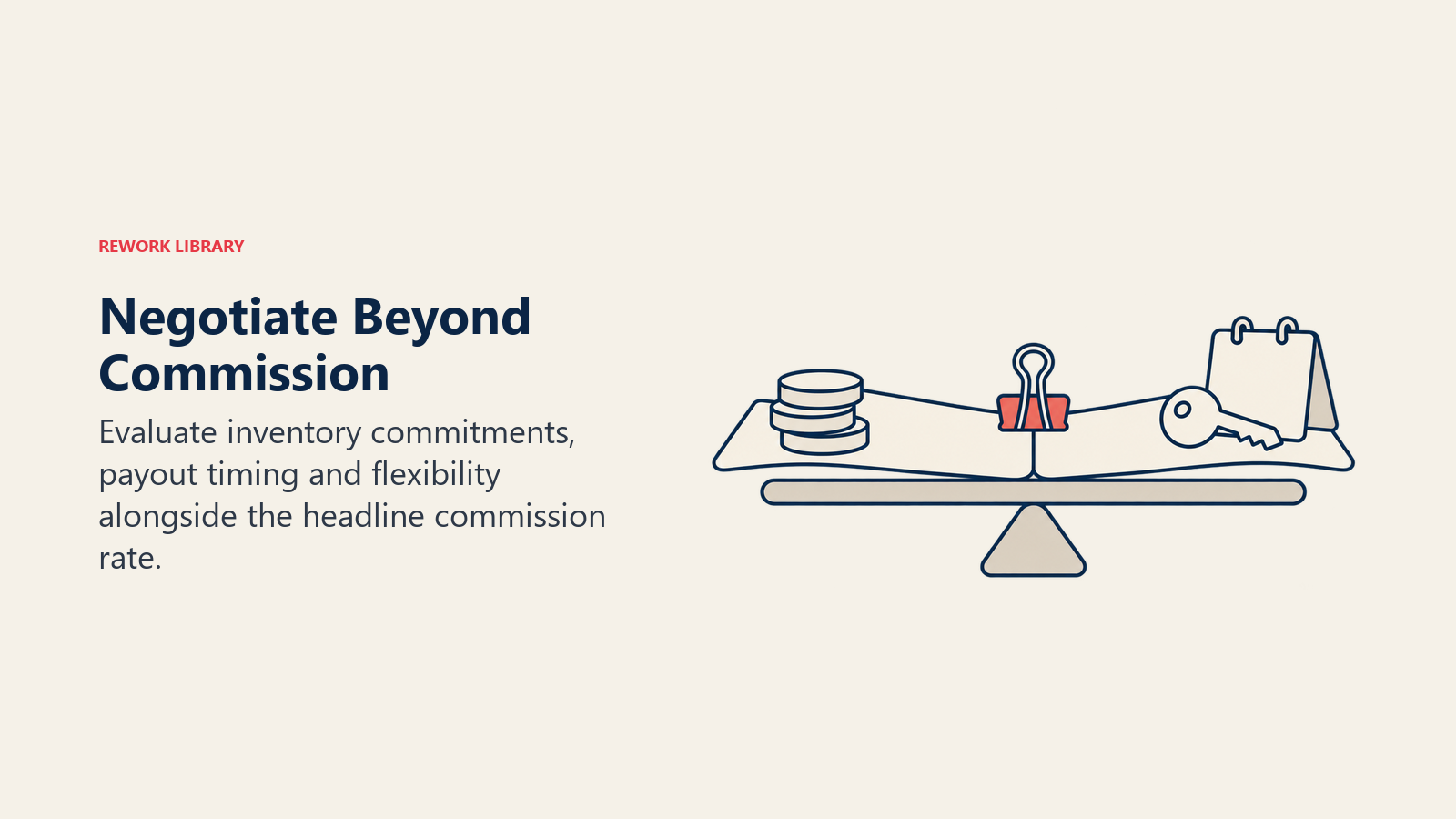 Negotiate Beyond Commission: The best OTA terms account for working capital and inventory opportunity cost as well as commissions.