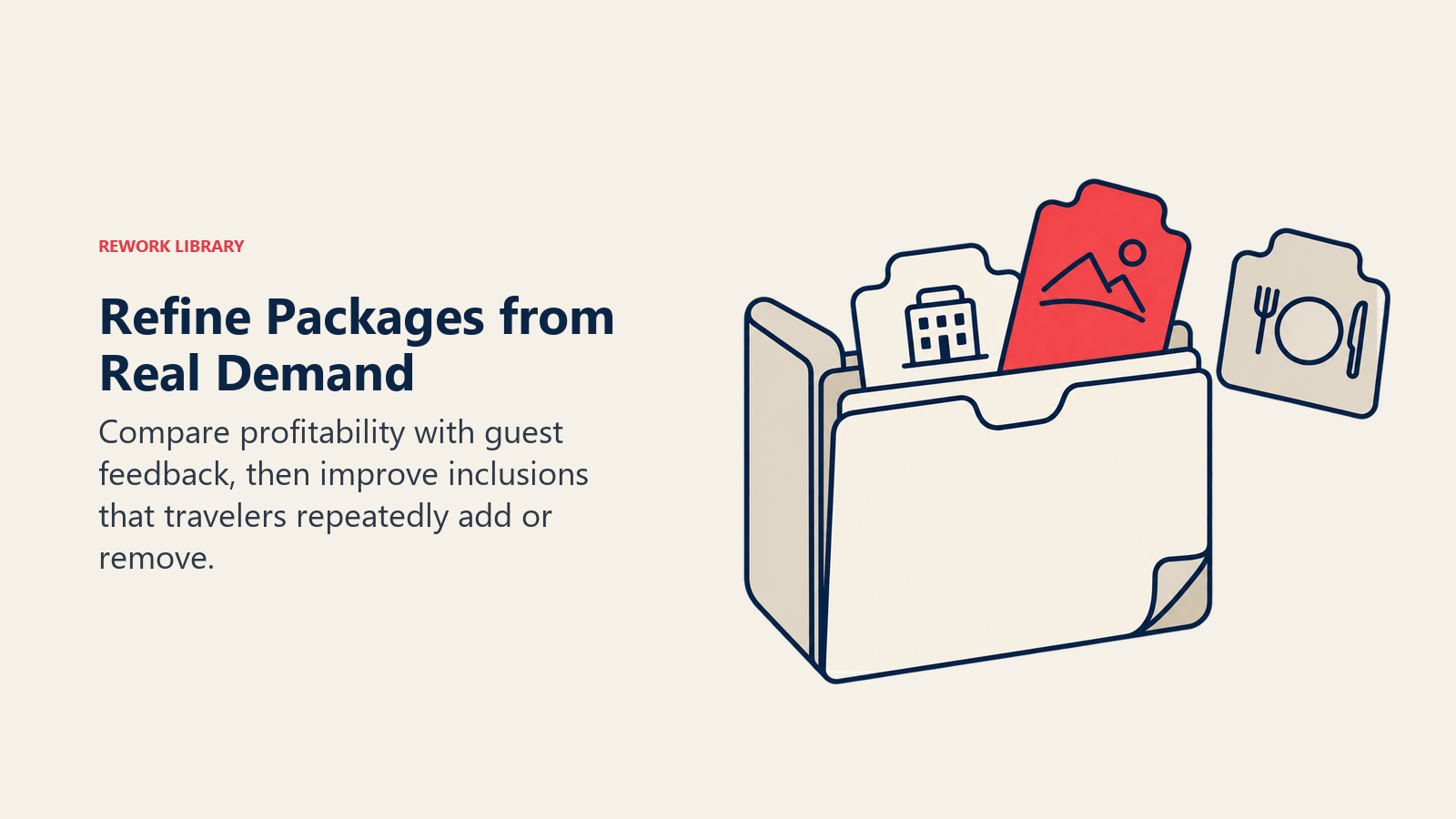 Refine Packages from Real Demand: Repeated add-on and removal choices reveal how the bundle should evolve.