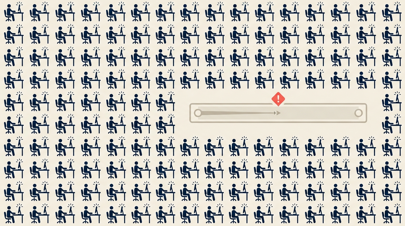The AI productivity paradox: near-universal AI adoption at work but low measured impact