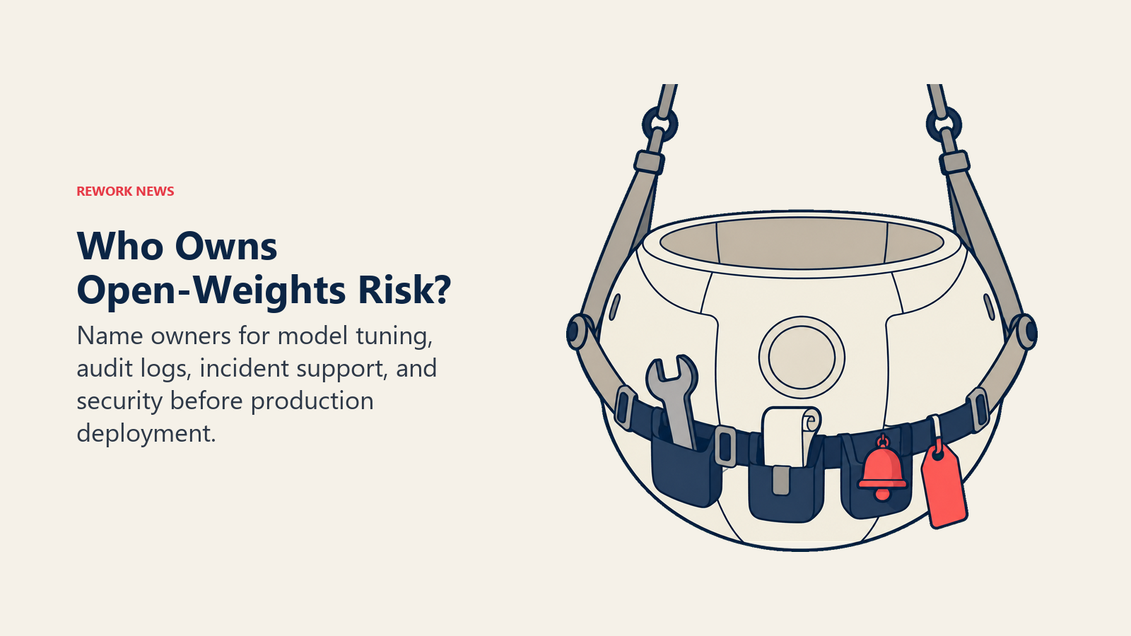 Who Owns Open-Weights Risk? shown through model maintenance bench