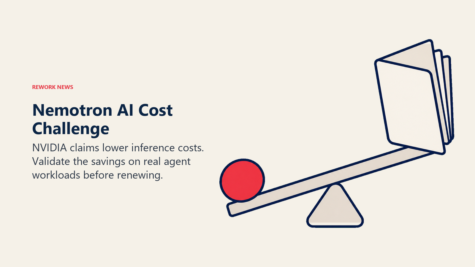 Nemotron AI Cost Challenge shown through contract cost lever