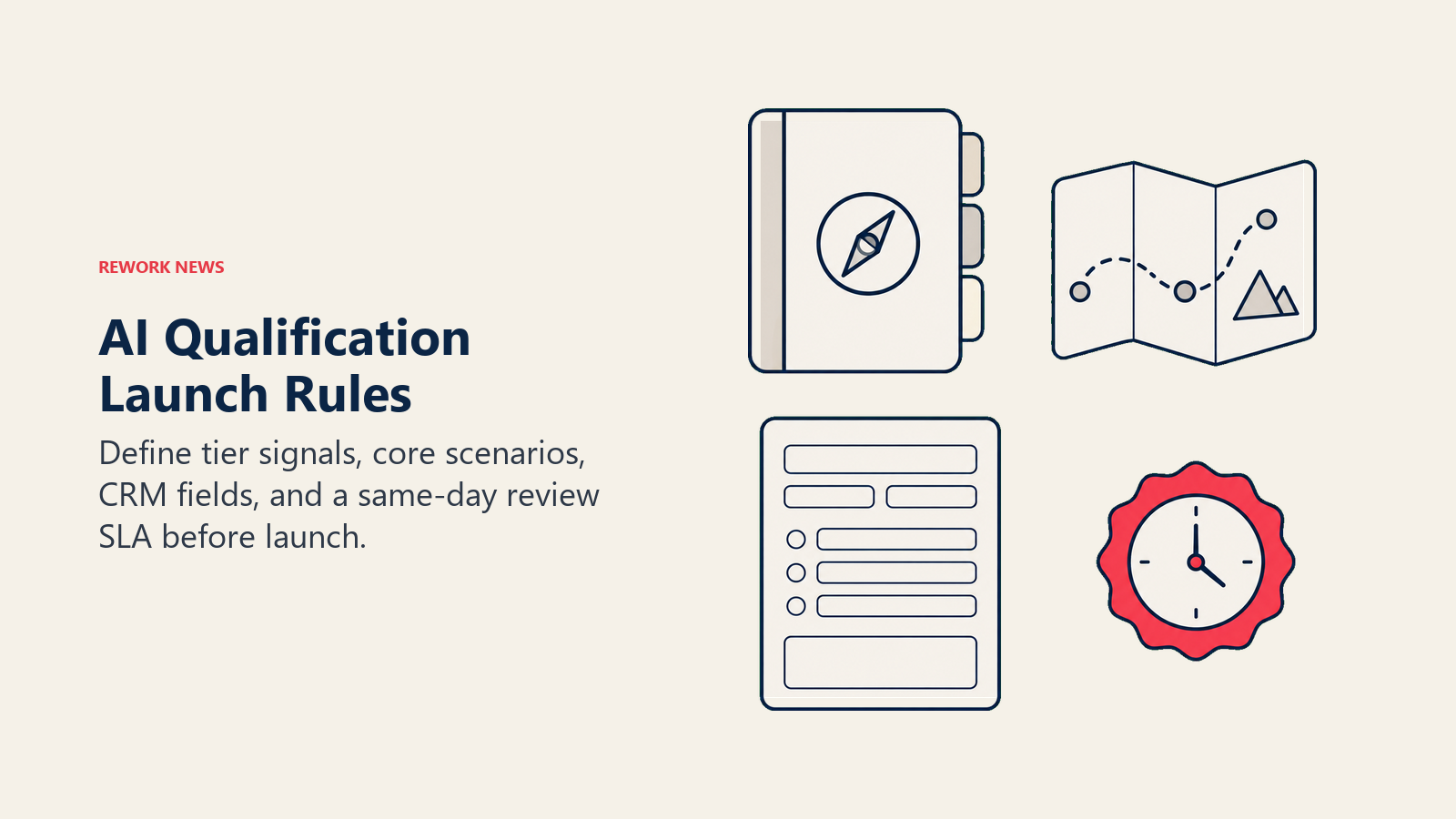 AI Qualification Launch Rules: The four predeployment decisions become a concrete preparation kit.