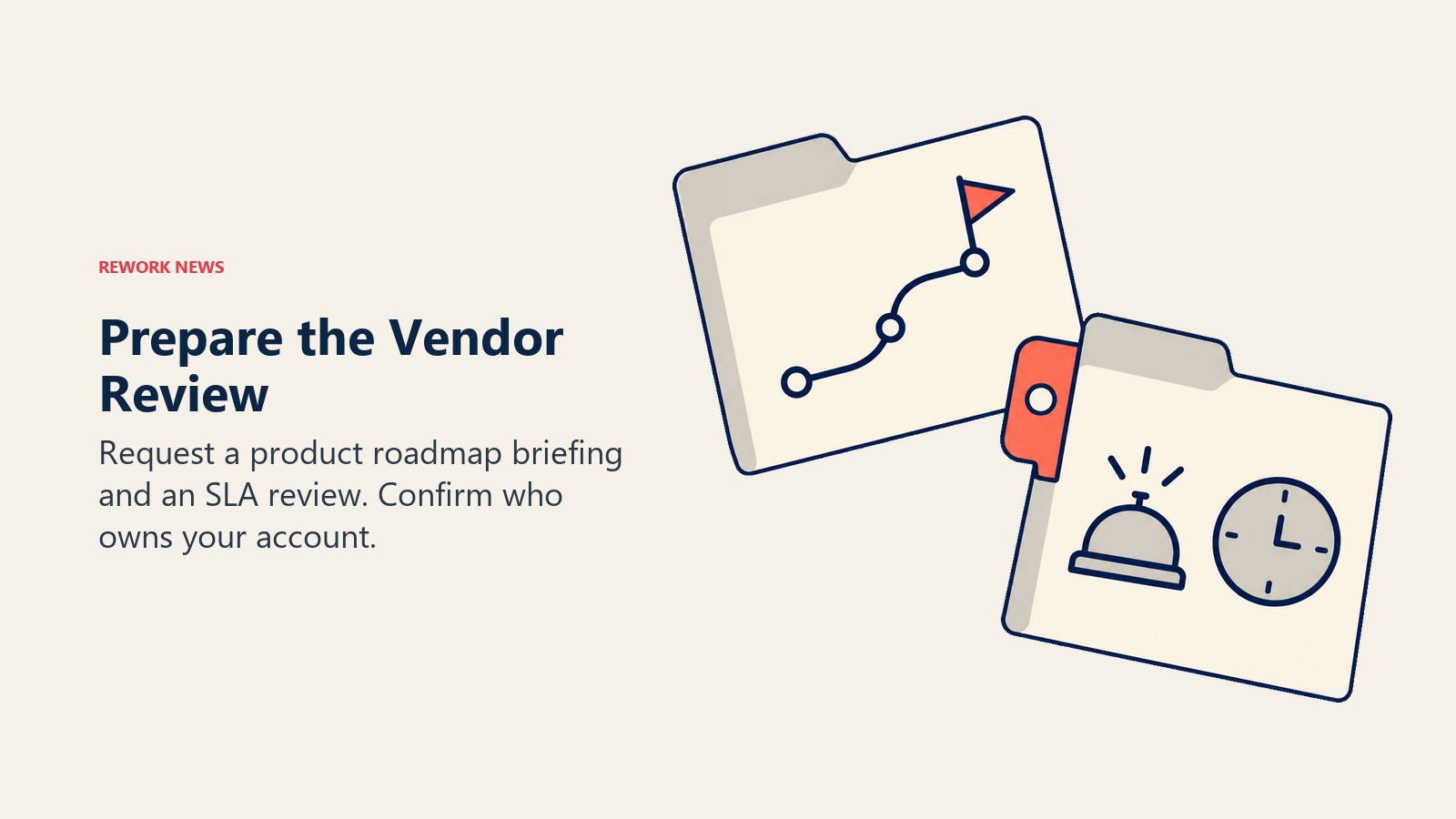 Prepare the Vendor Review: roadmap and support documents prepared for an account review