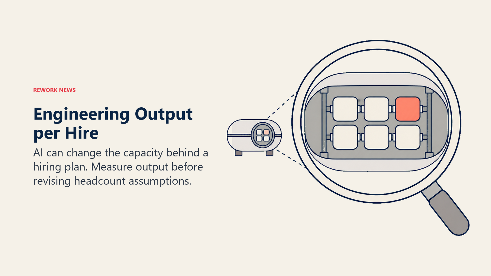 Engineering Output per Hire: a lens inspects software capacity
