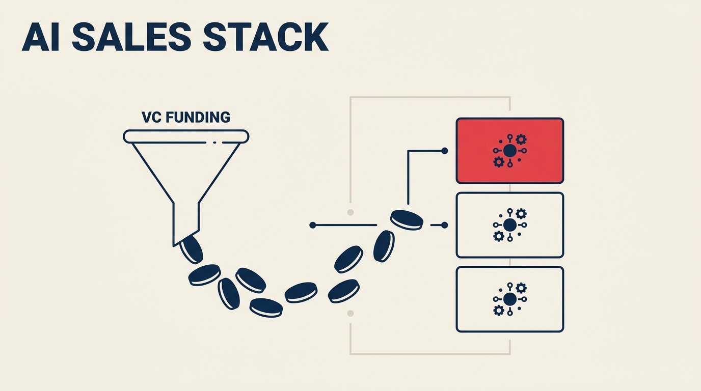 Venture capital flowing into AI-native sales startups that are rebuilding the go-to-market stack