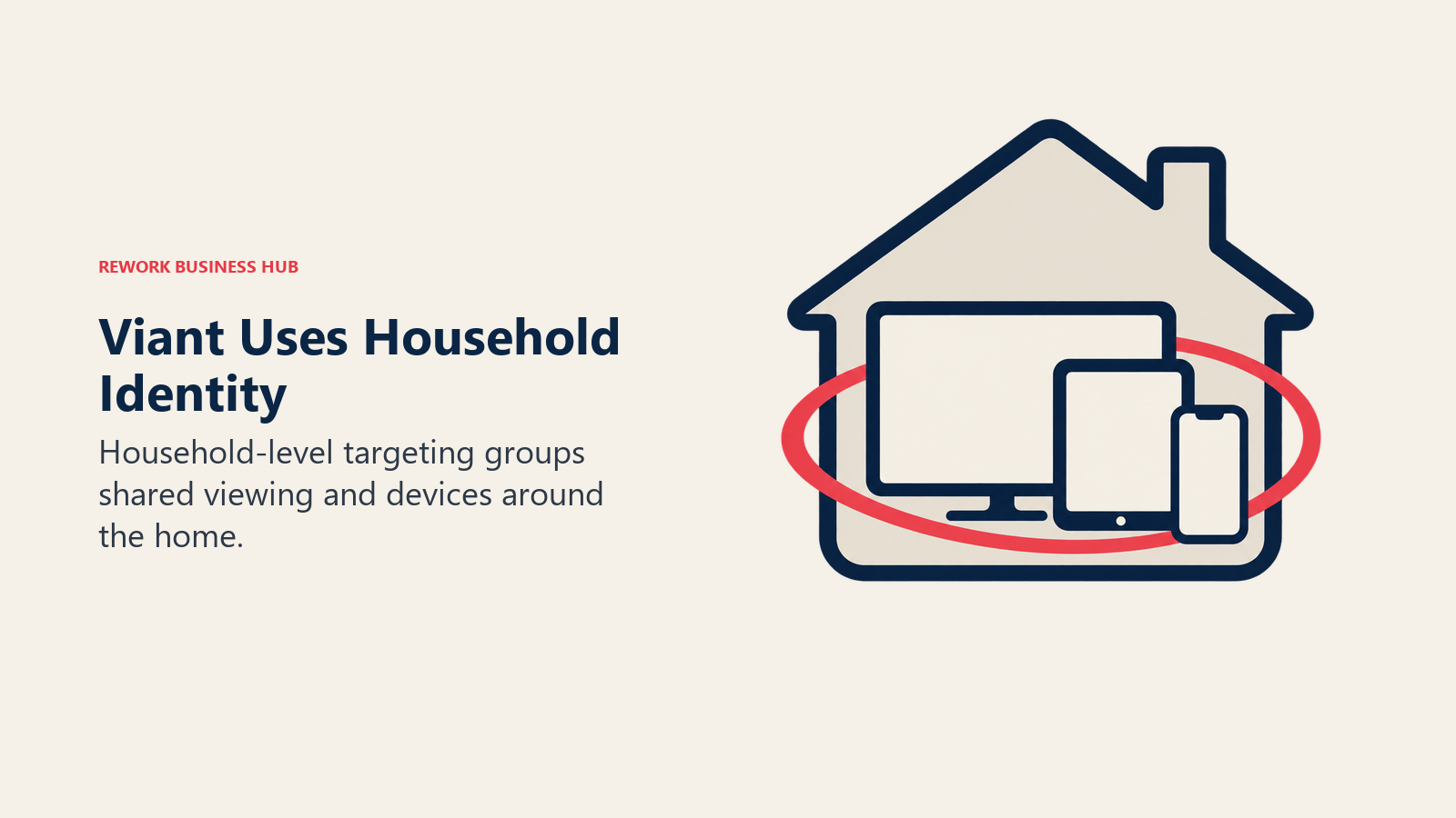 Viant Uses Household Identity: Household-level targeting groups shared viewing and devices around the home.