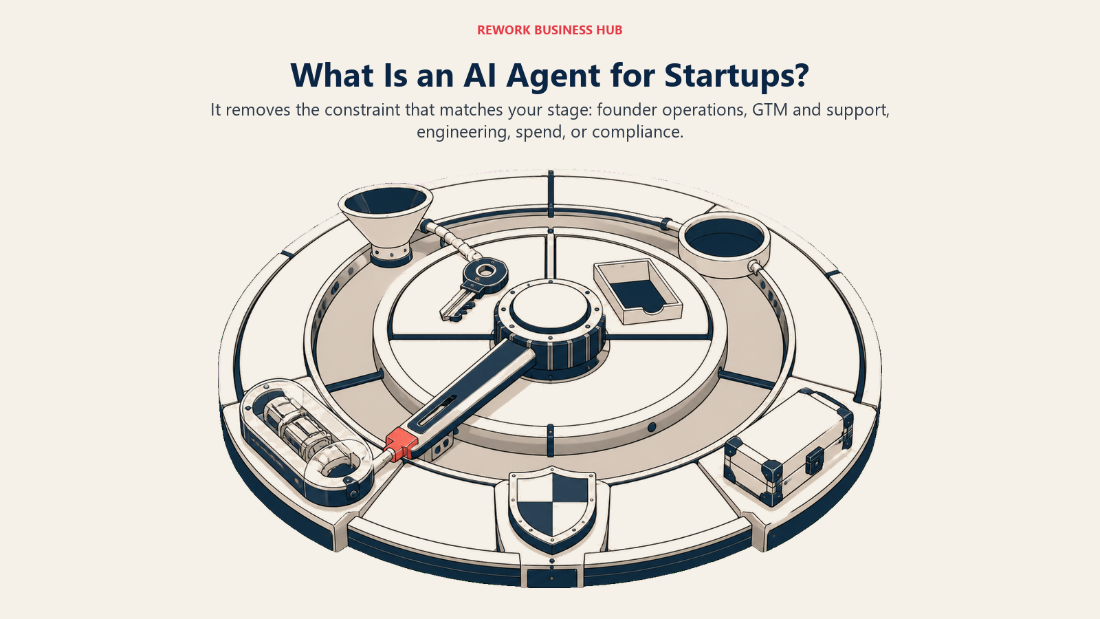 AI agent for startups stage carousel matching pre-seed, seed, and Series A constraints