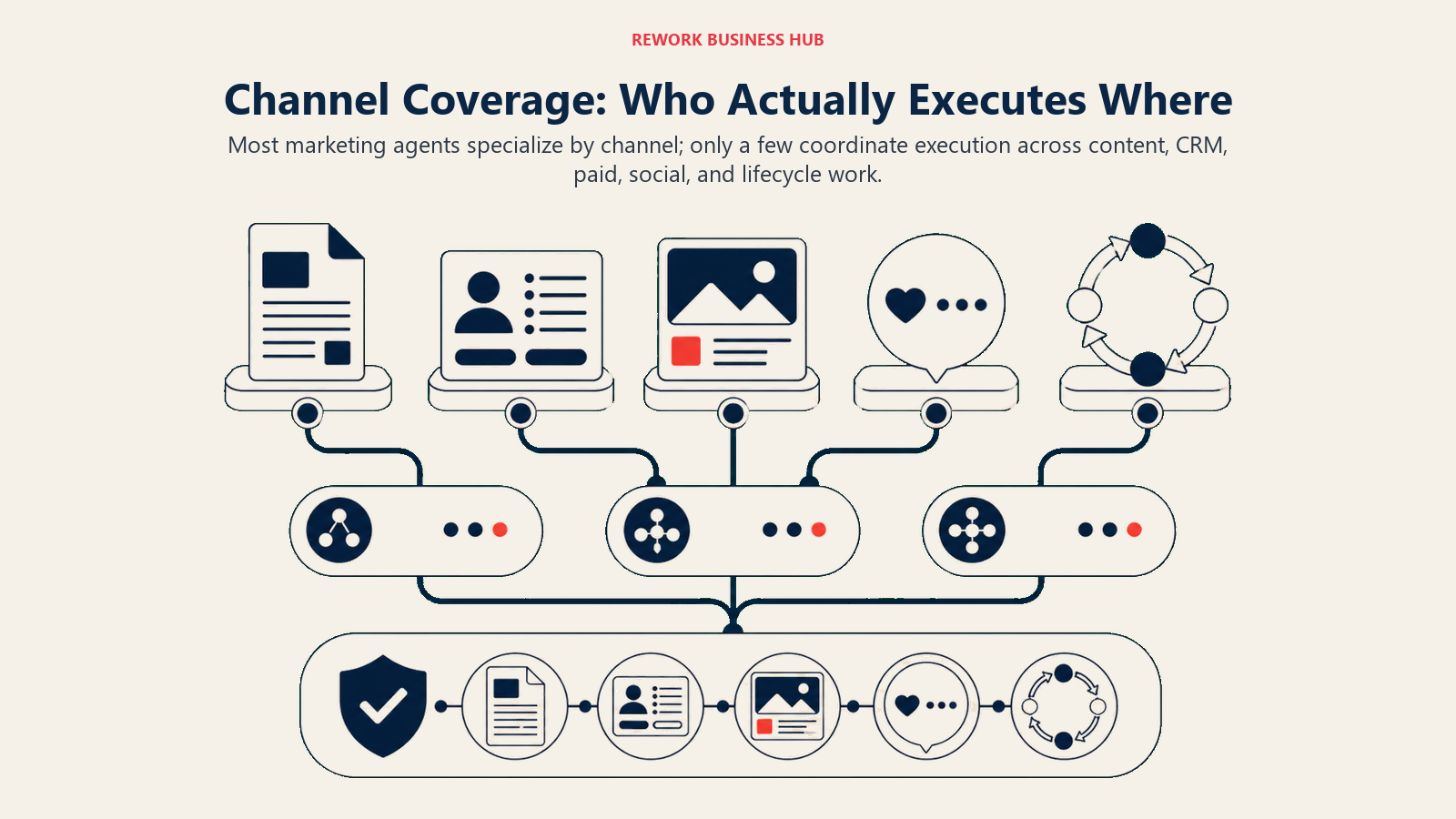 Channel Coverage: Who Actually Executes Where