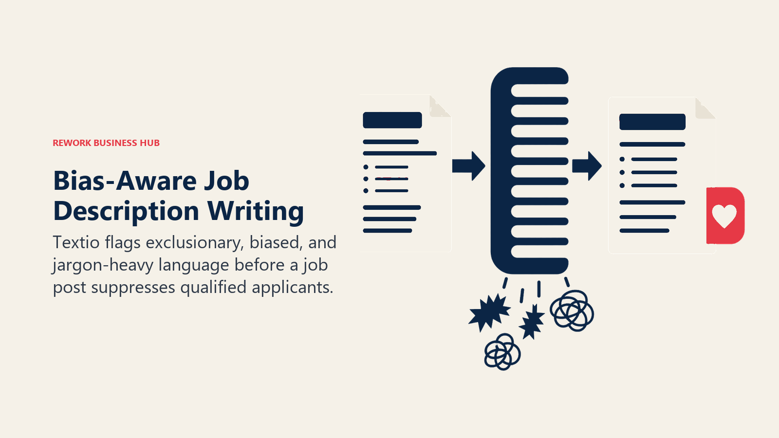 Bias-Aware Job Description Writing shown as job-post language filter