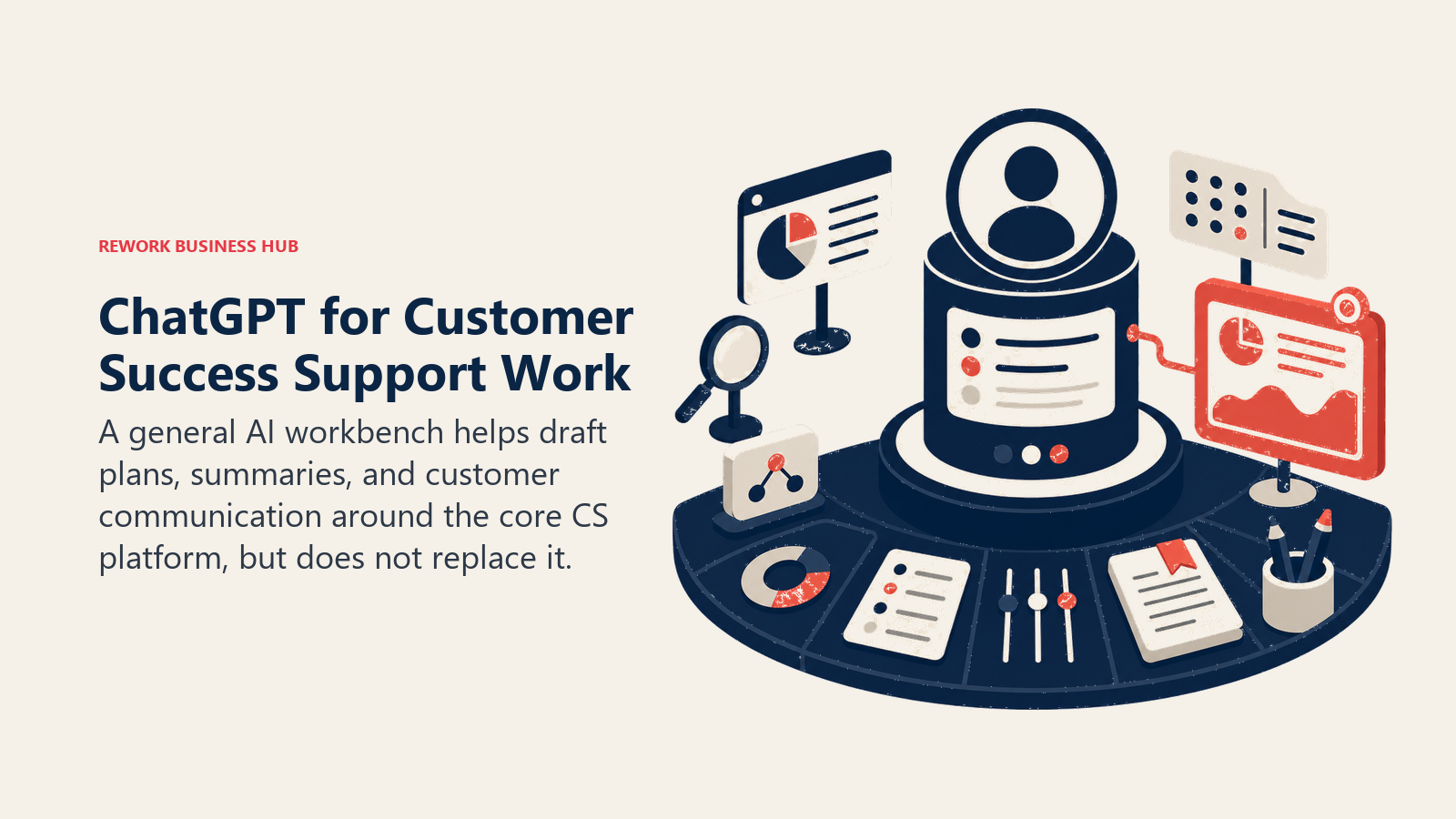 Flexible AI workbench supporting a stable customer success platform