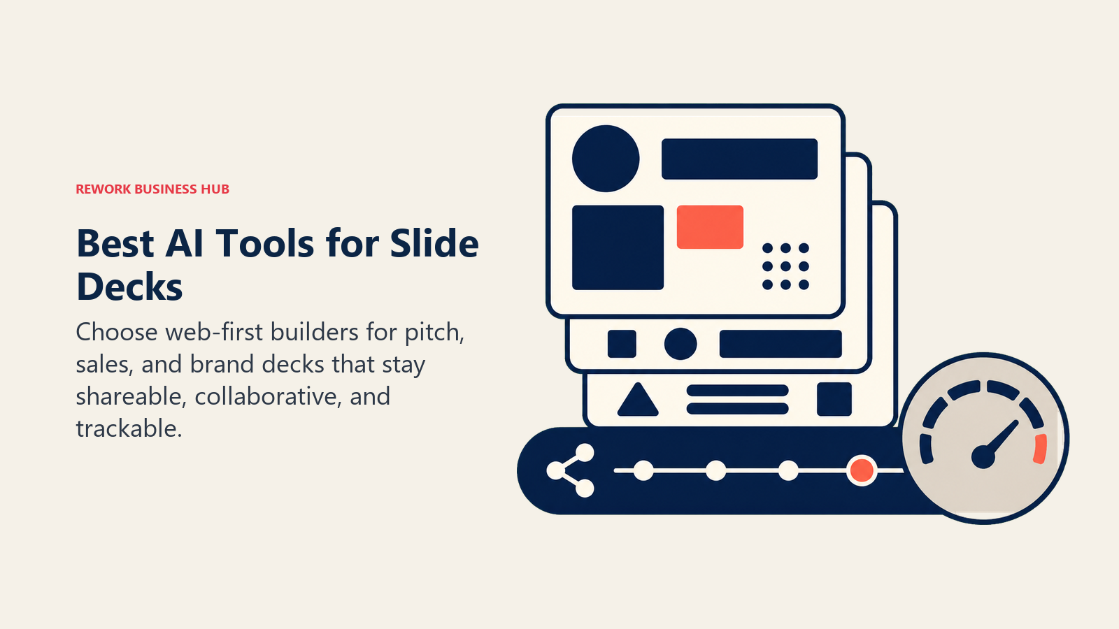 Best AI tools for slide decks shown as web-first presentation canvases with sharing and engagement analytics