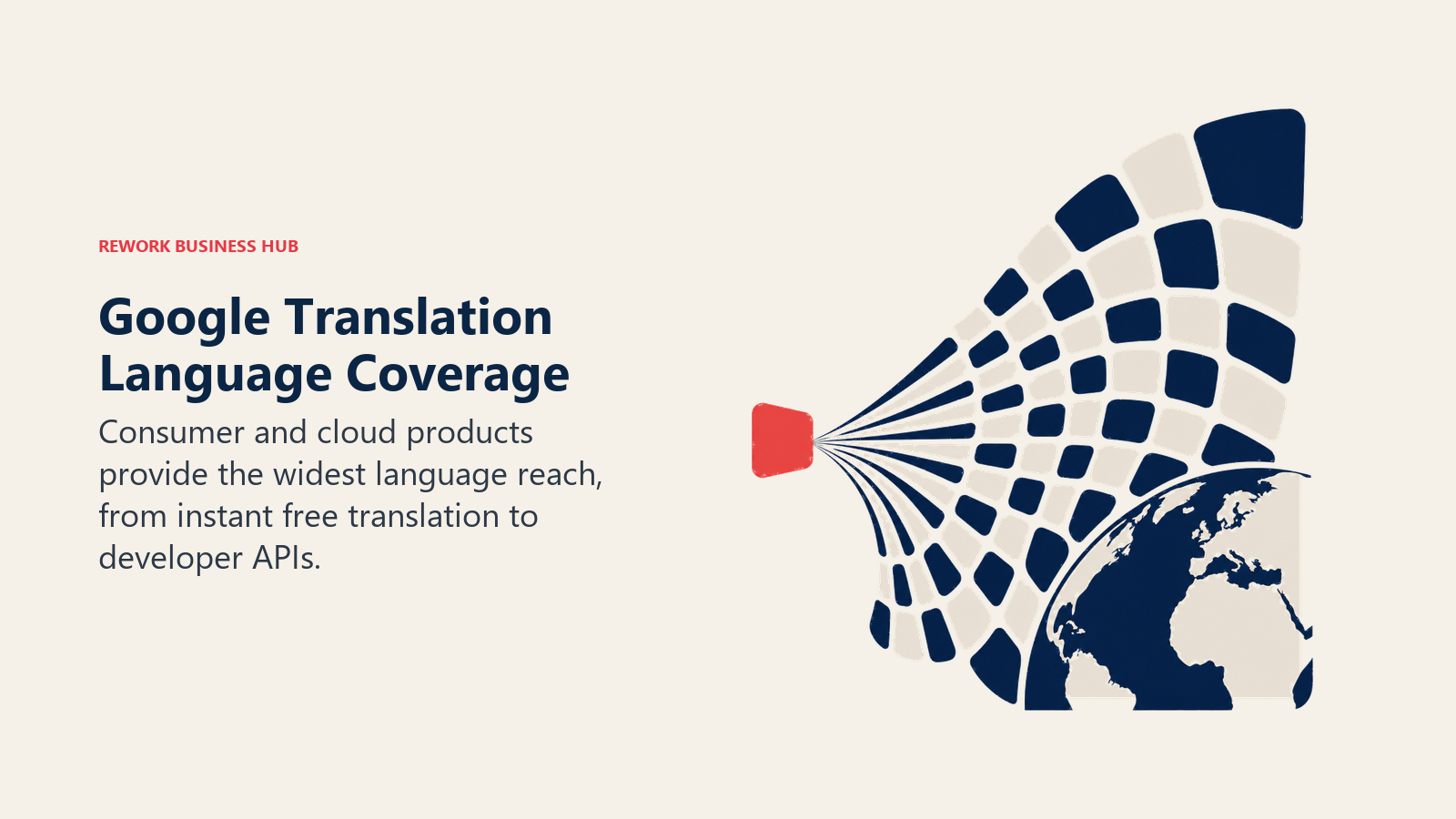 Translation hub opening into broad global language coverage