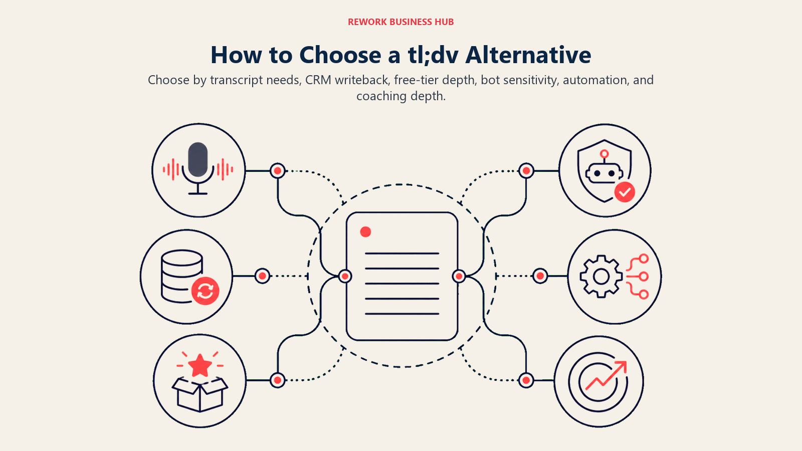 Decision framework for choosing a tl;dv alternative