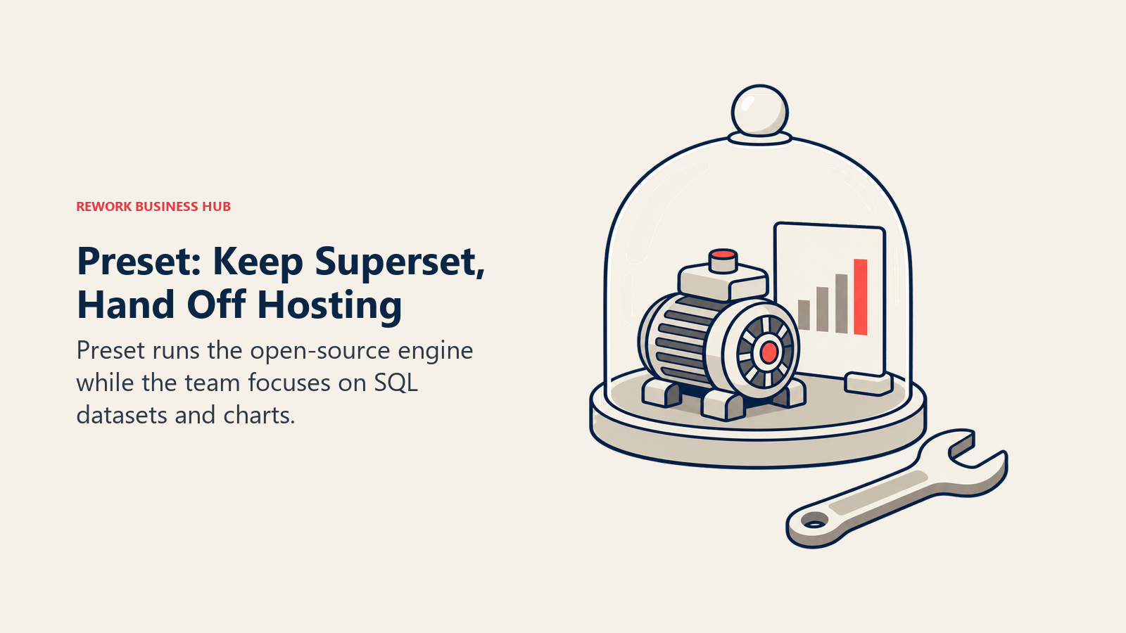 Preset: Keep Superset, Hand Off Hosting: Preset runs the open-source engine while the team focuses on SQL datasets and charts.