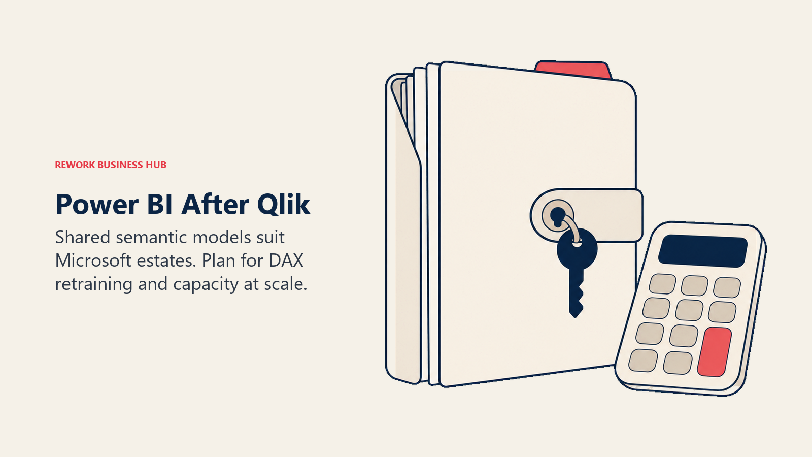 Power BI After Qlik illustrated with folio