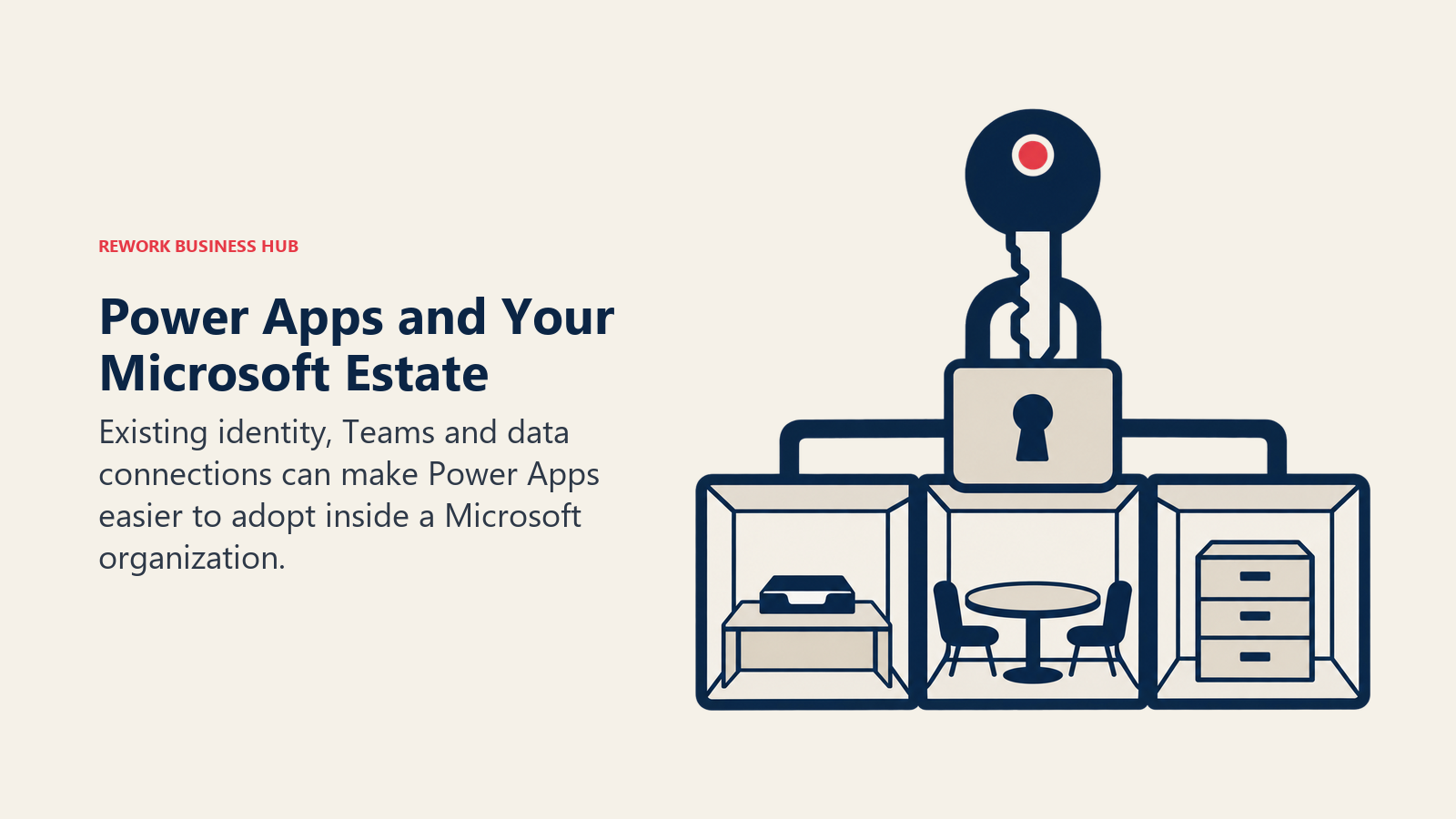 One shared identity key connecting mail, meetings and records in a Microsoft organization