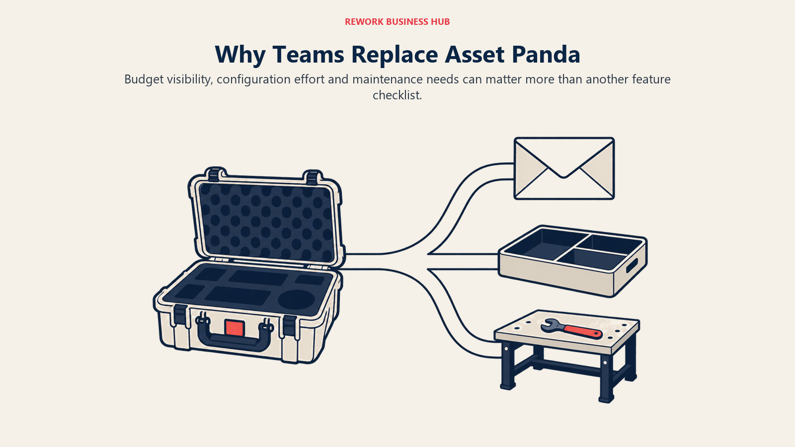 Asset Panda replacement paths for budget visibility, simple inventory and maintenance
