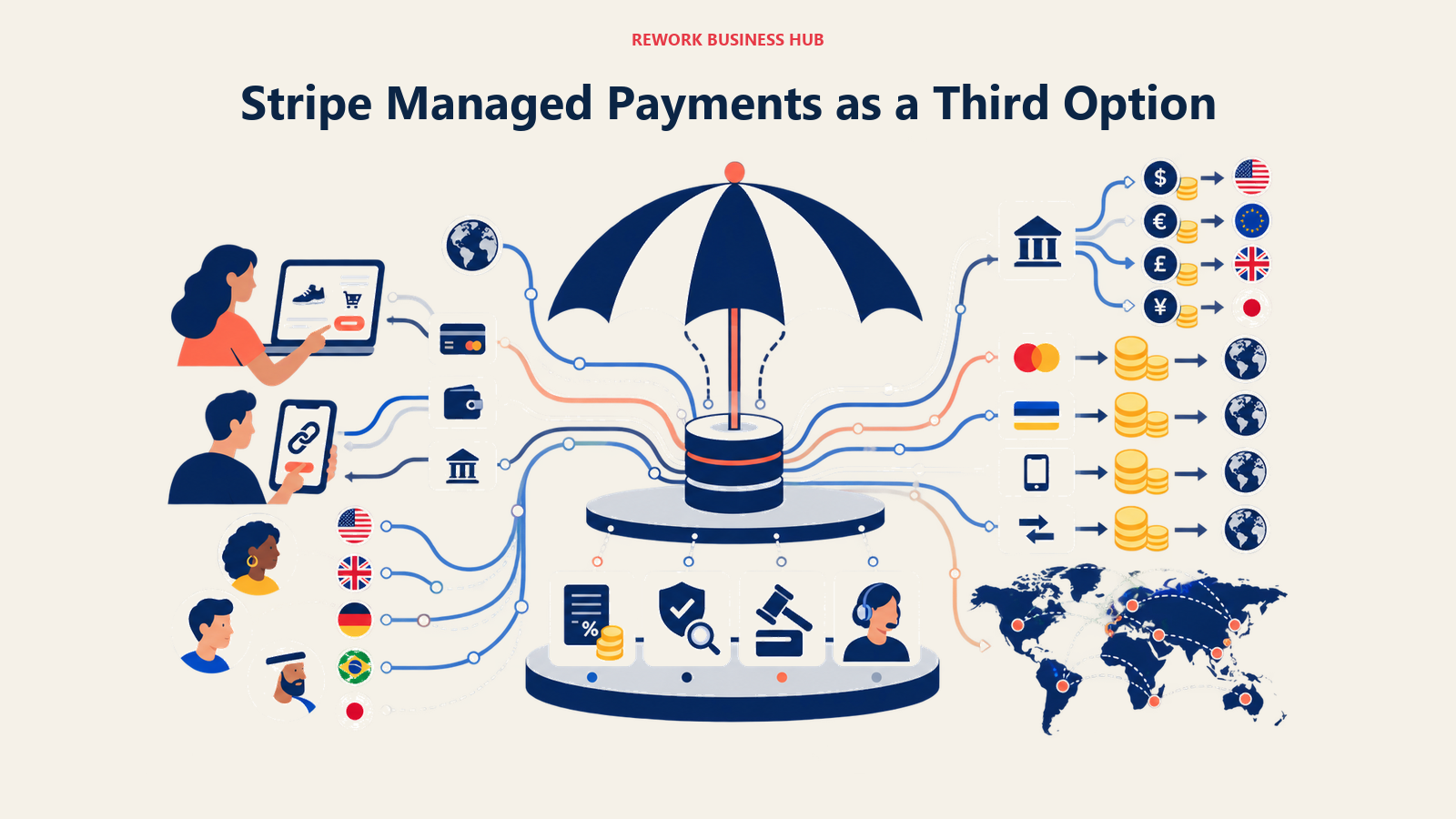 Stripe Managed Payments as a Third Option visual
