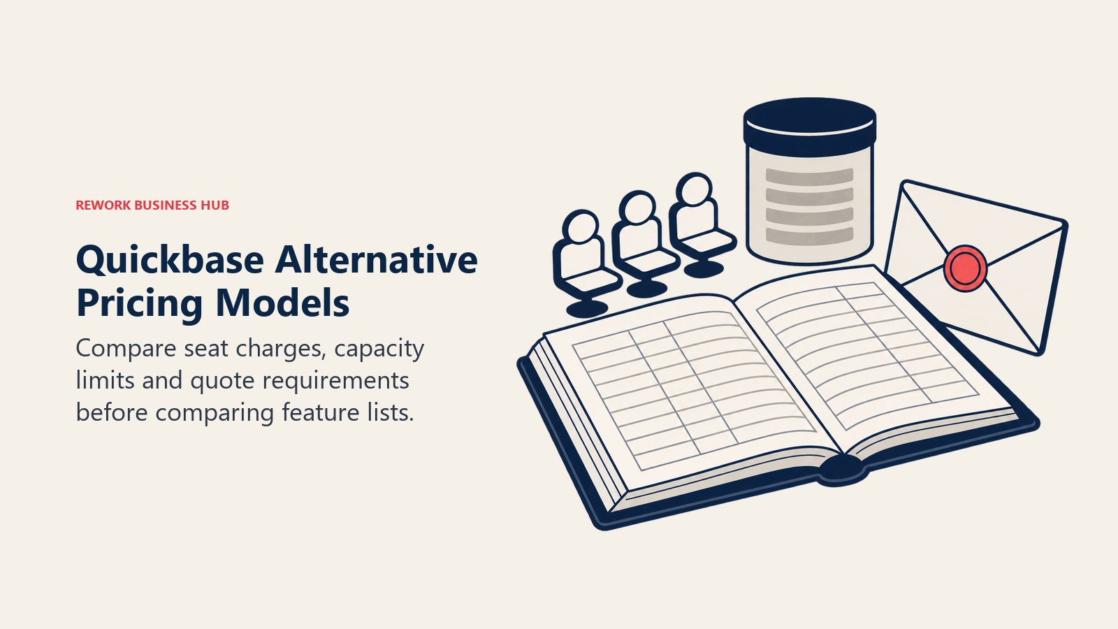Quickbase Alternative Pricing Models: Compare seat charges, capacity limits and quote requirements before comparing feature lists.