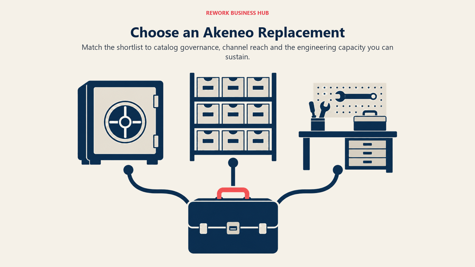 Choose an Akeneo Replacement: Match the shortlist to catalog governance, channel reach and the engineering capacity you can sustain.