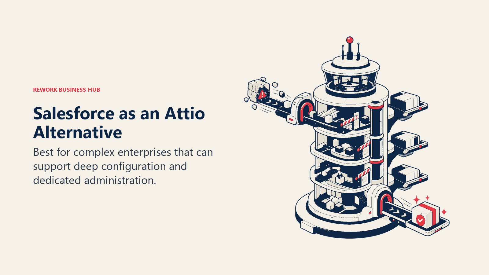 Salesforce as an Attio alternative illustrated by highly configurable enterprise crm