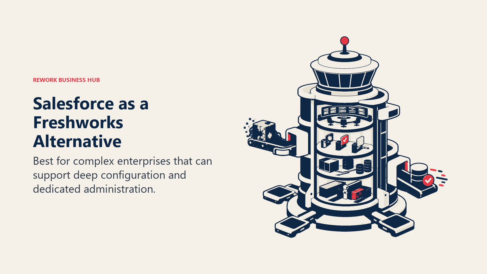Salesforce as a Freshworks alternative illustrated by highly configurable enterprise crm