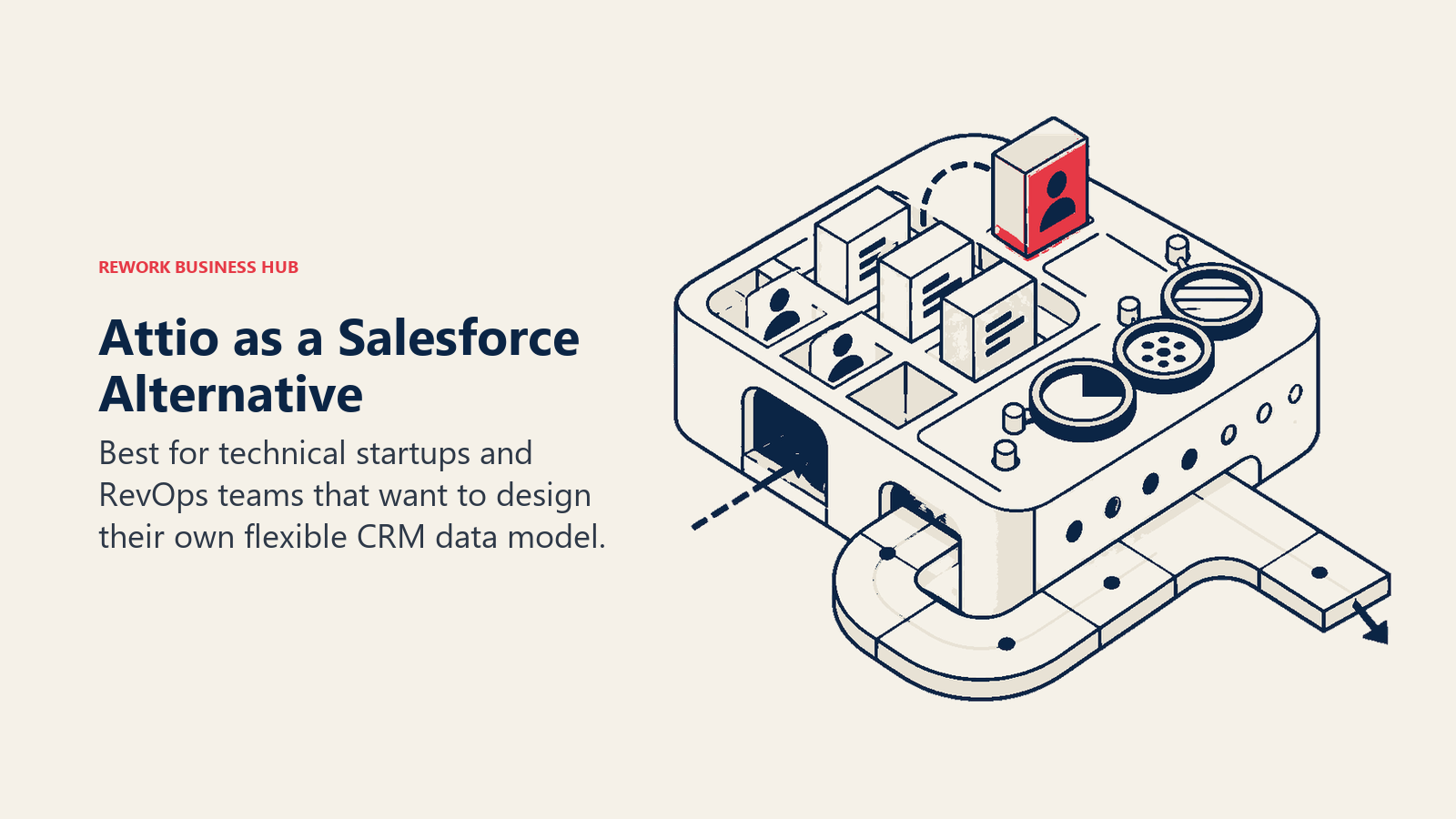 Attio as a Salesforce alternative illustrated by flexible data-model crm