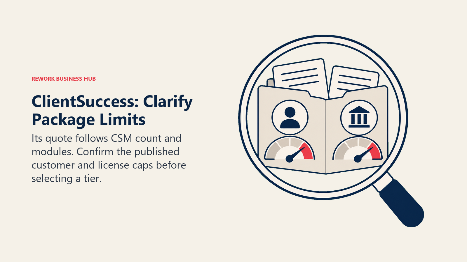 ClientSuccess contract examined for customer and full-license capacity limits
