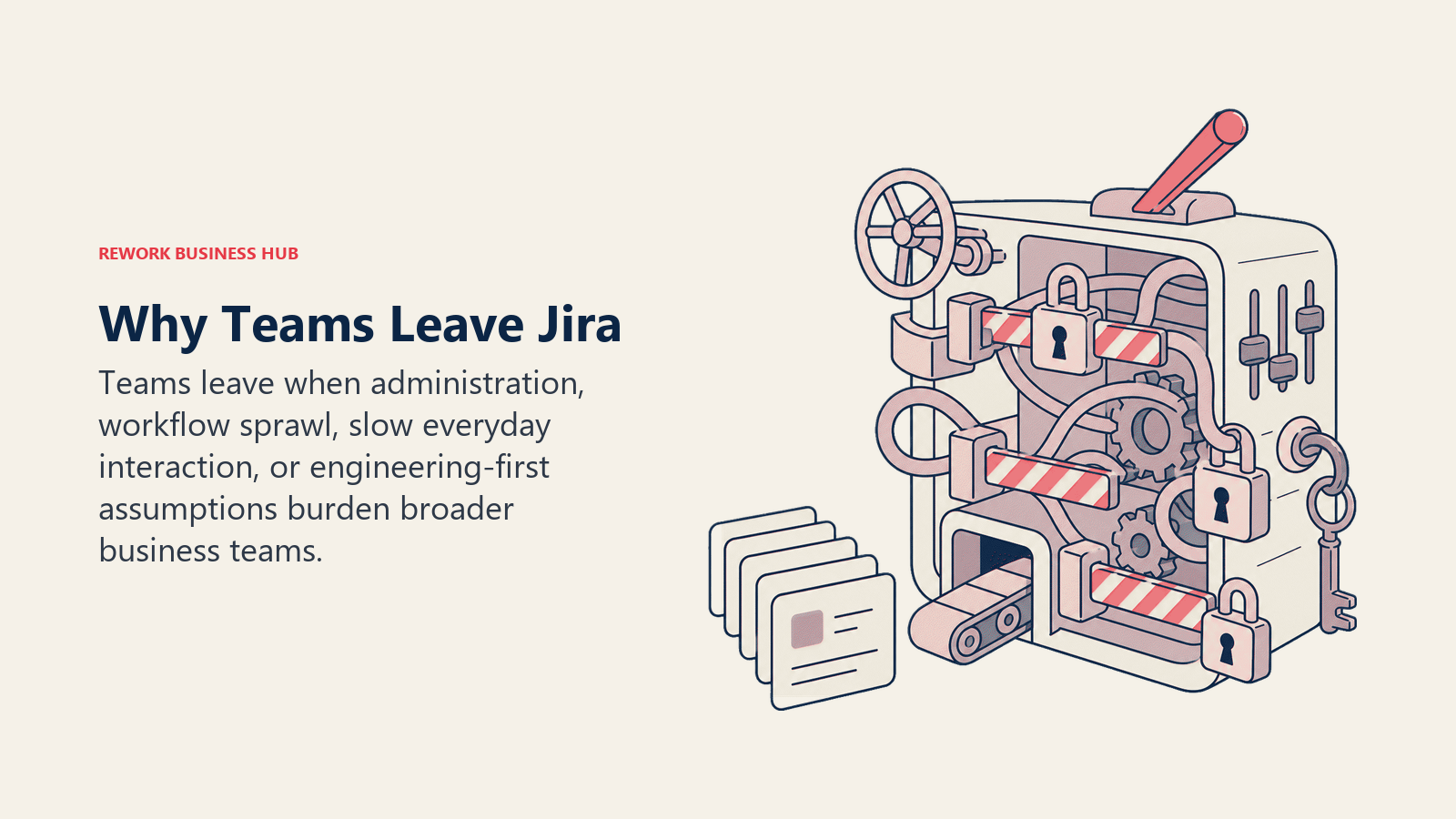Why teams leave Jira shown as the main operational constraints blocking growth