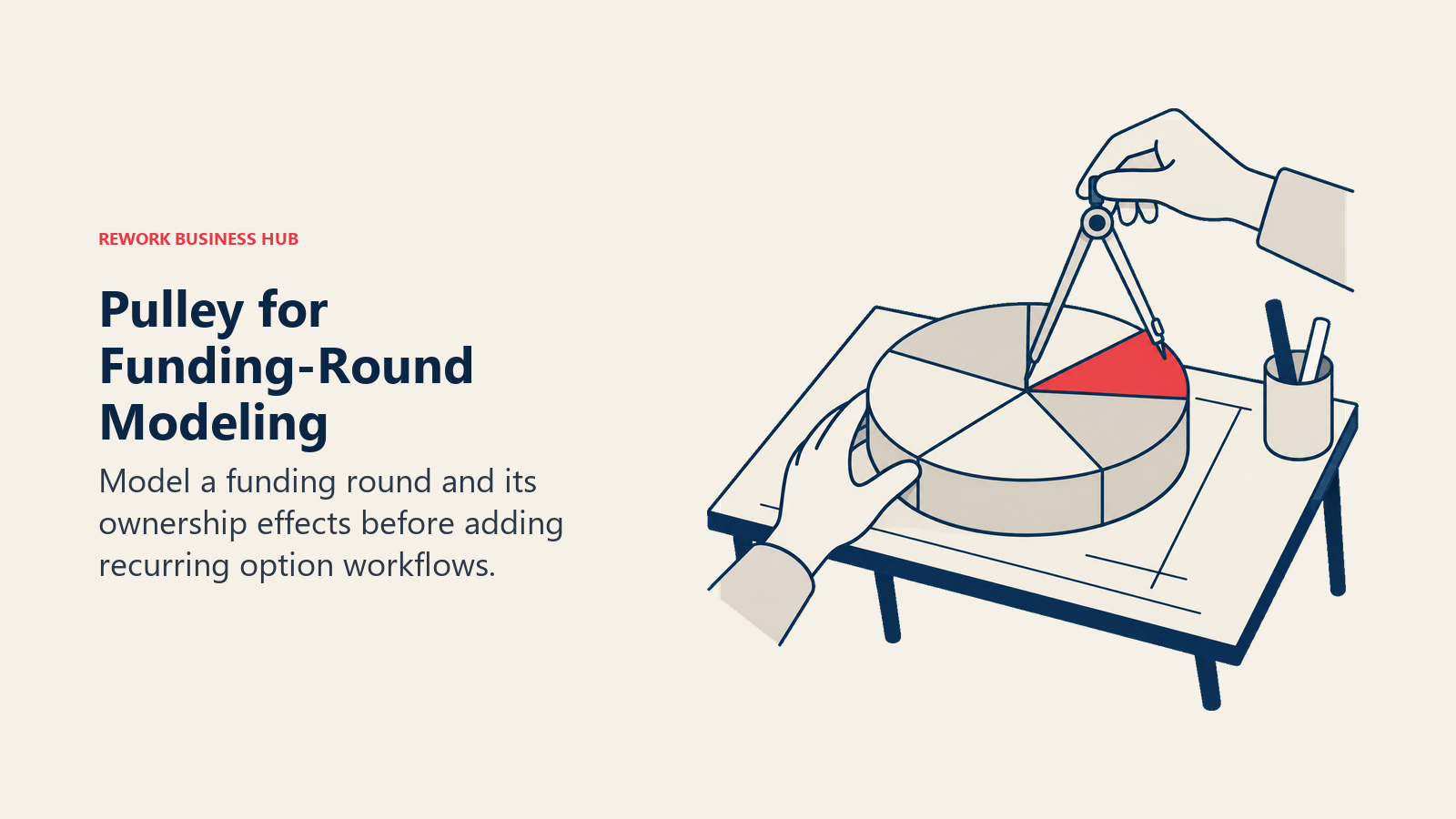 Pulley for Funding-Round Modeling: Model a funding round and its ownership effects before adding recurring option workflows.