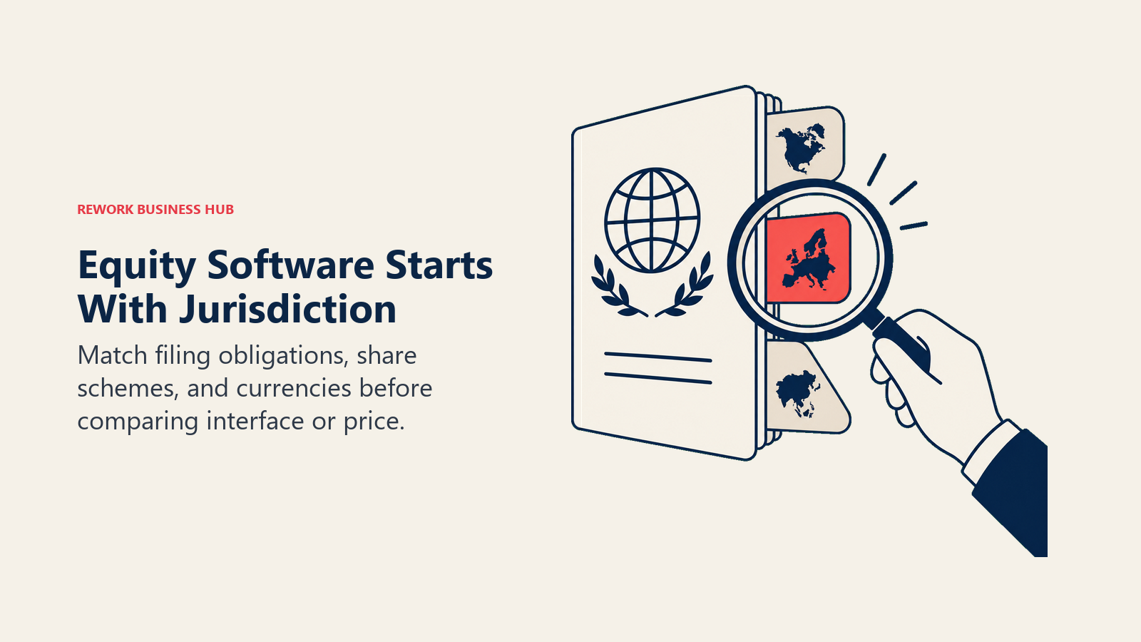 Equity Software Starts With Jurisdiction: Match filing obligations, share schemes, and currencies before comparing interface or price.