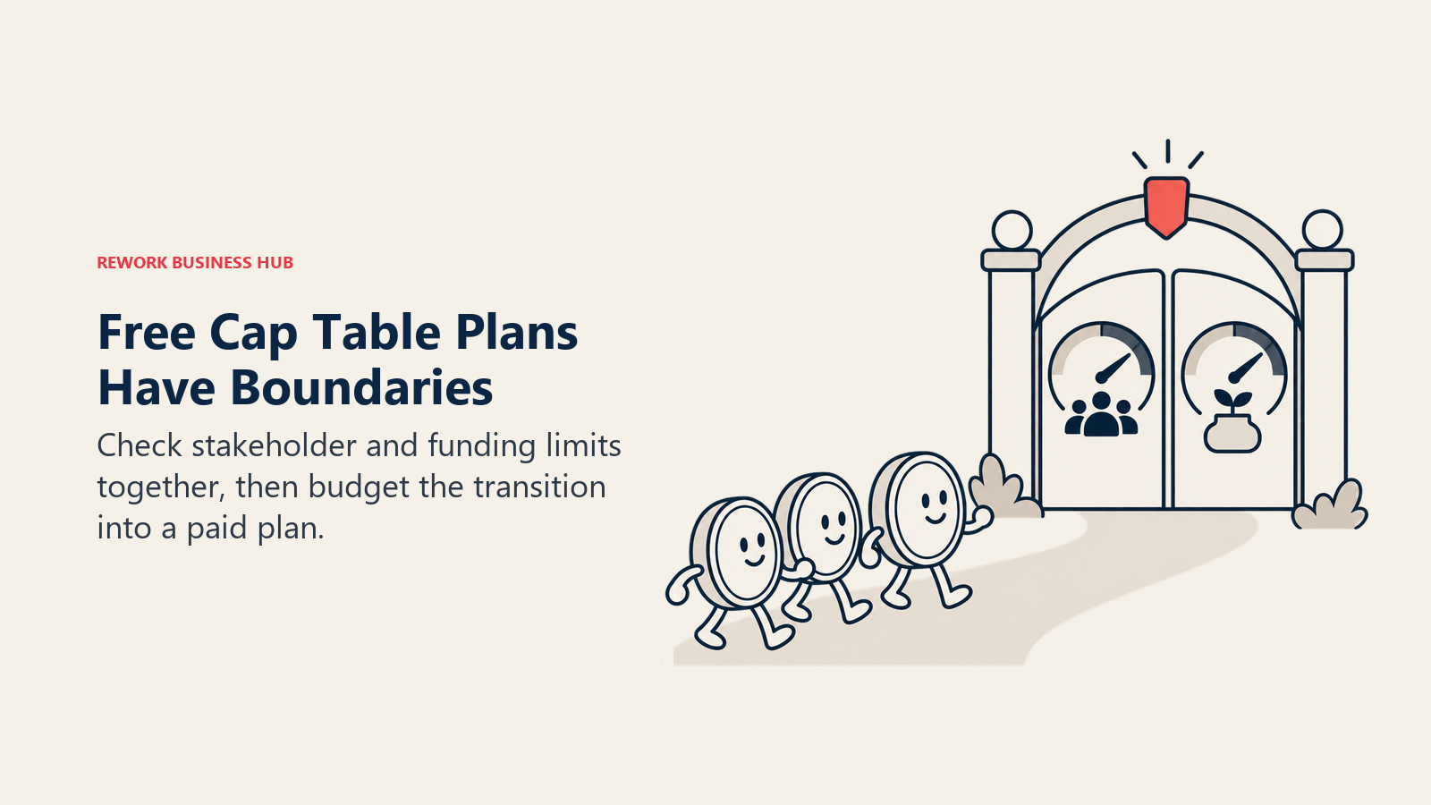 Free Cap Table Plans Have Boundaries: Check stakeholder and funding limits together, then budget the transition into a paid plan.
