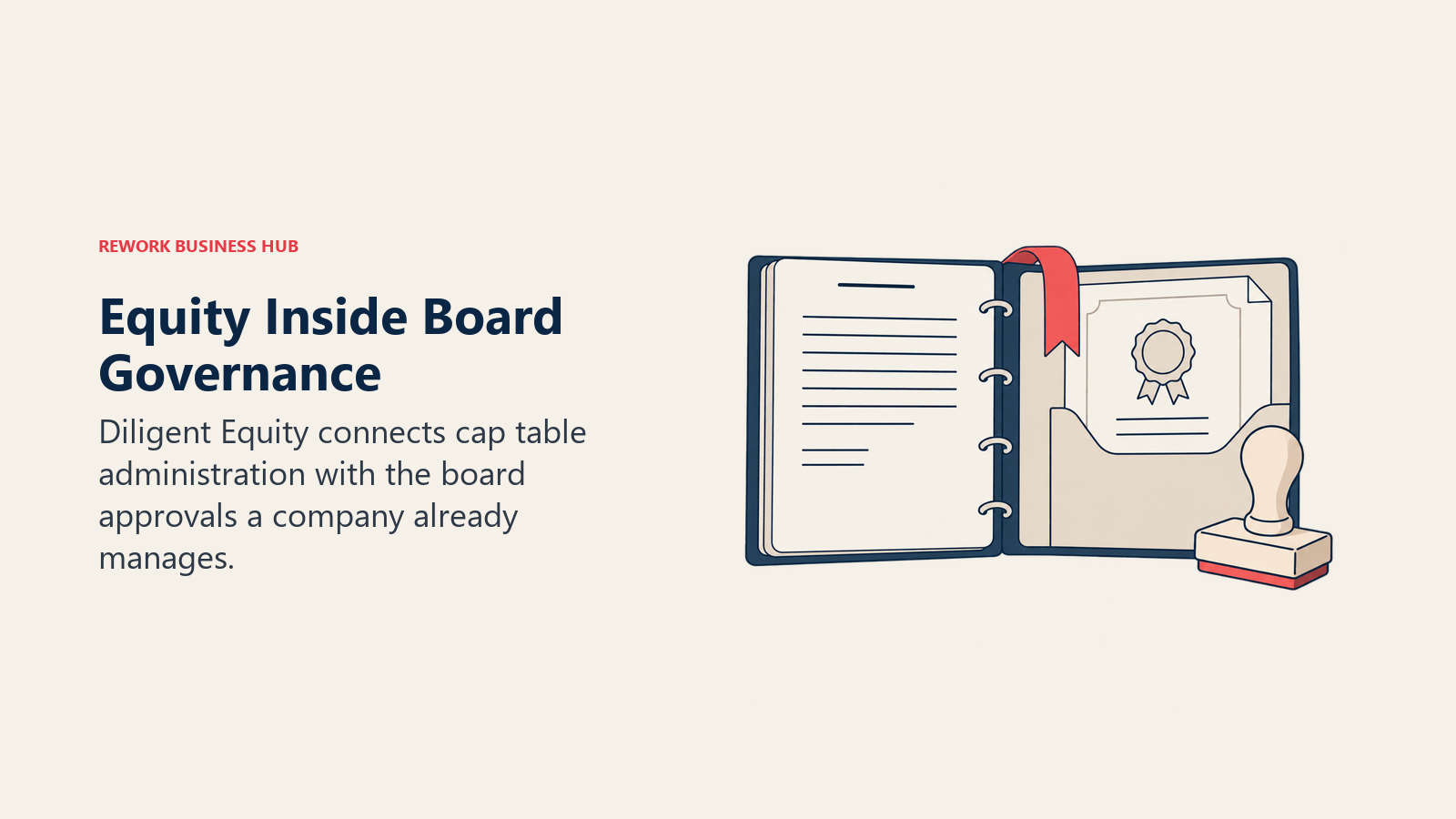 Equity records connected to board approvals and governance work