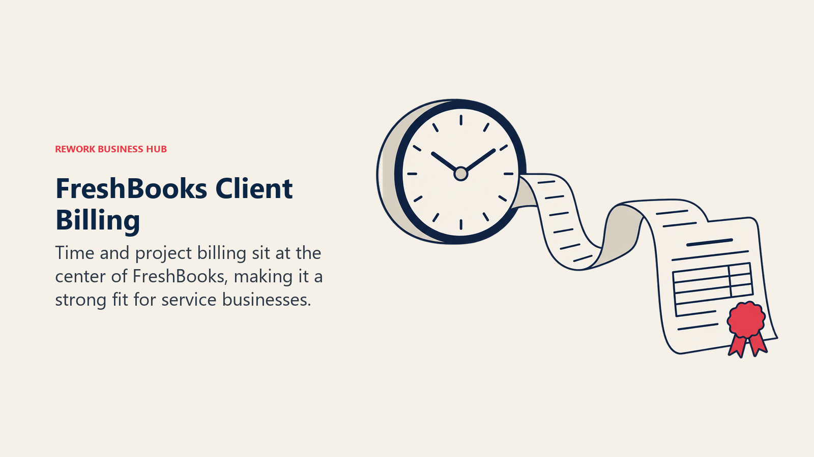 FreshBooks connects tracked project time with client invoices