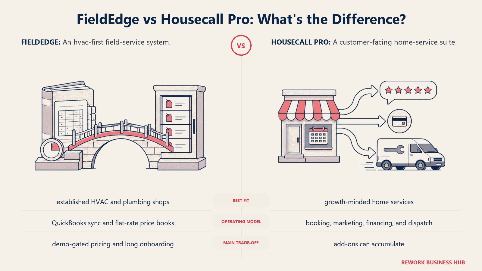FieldEdge and Housecall Pro compared through matched operating metaphors for which fits better?