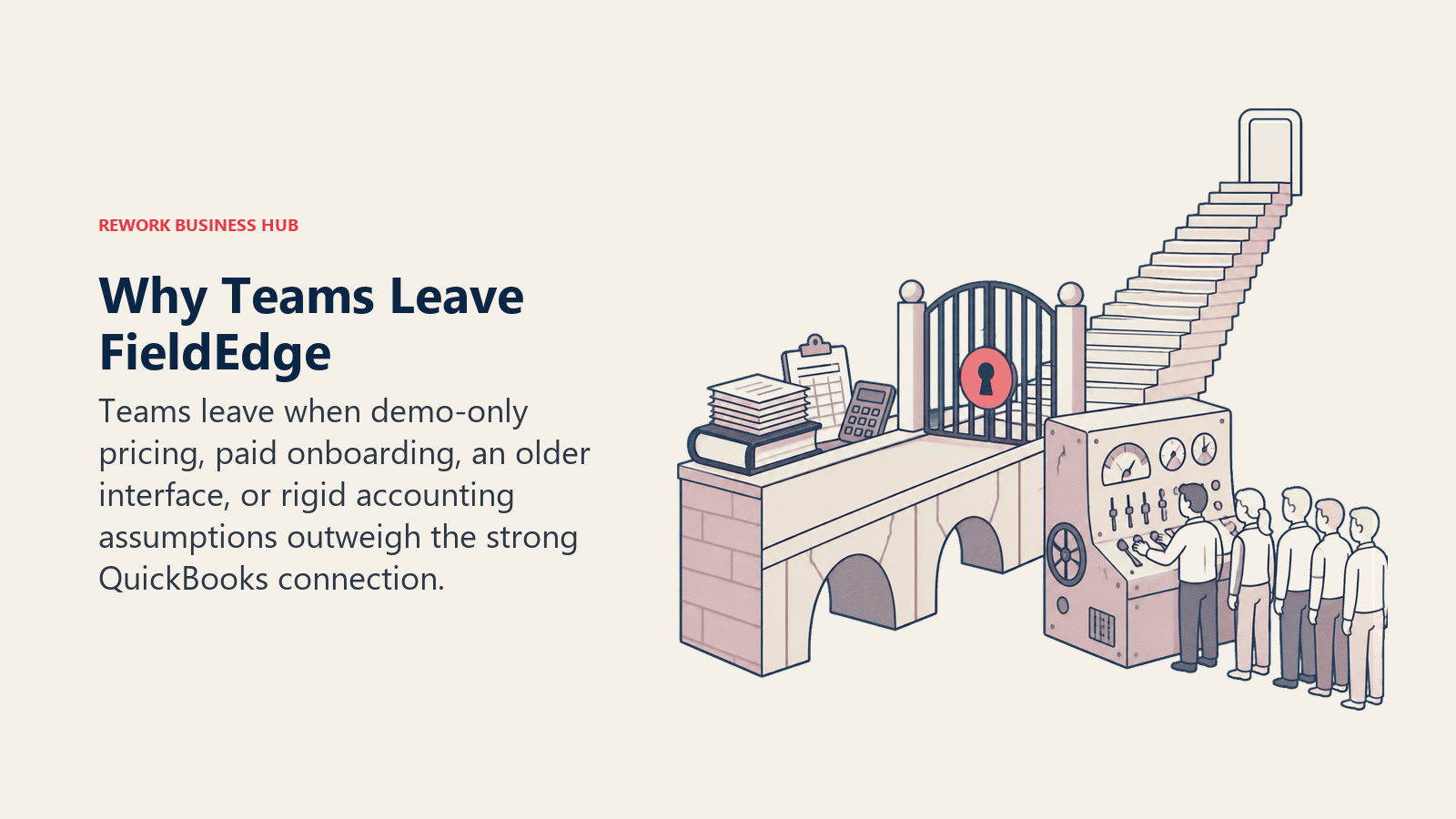 Why teams leave FieldEdge shown as the main operational constraints blocking growth