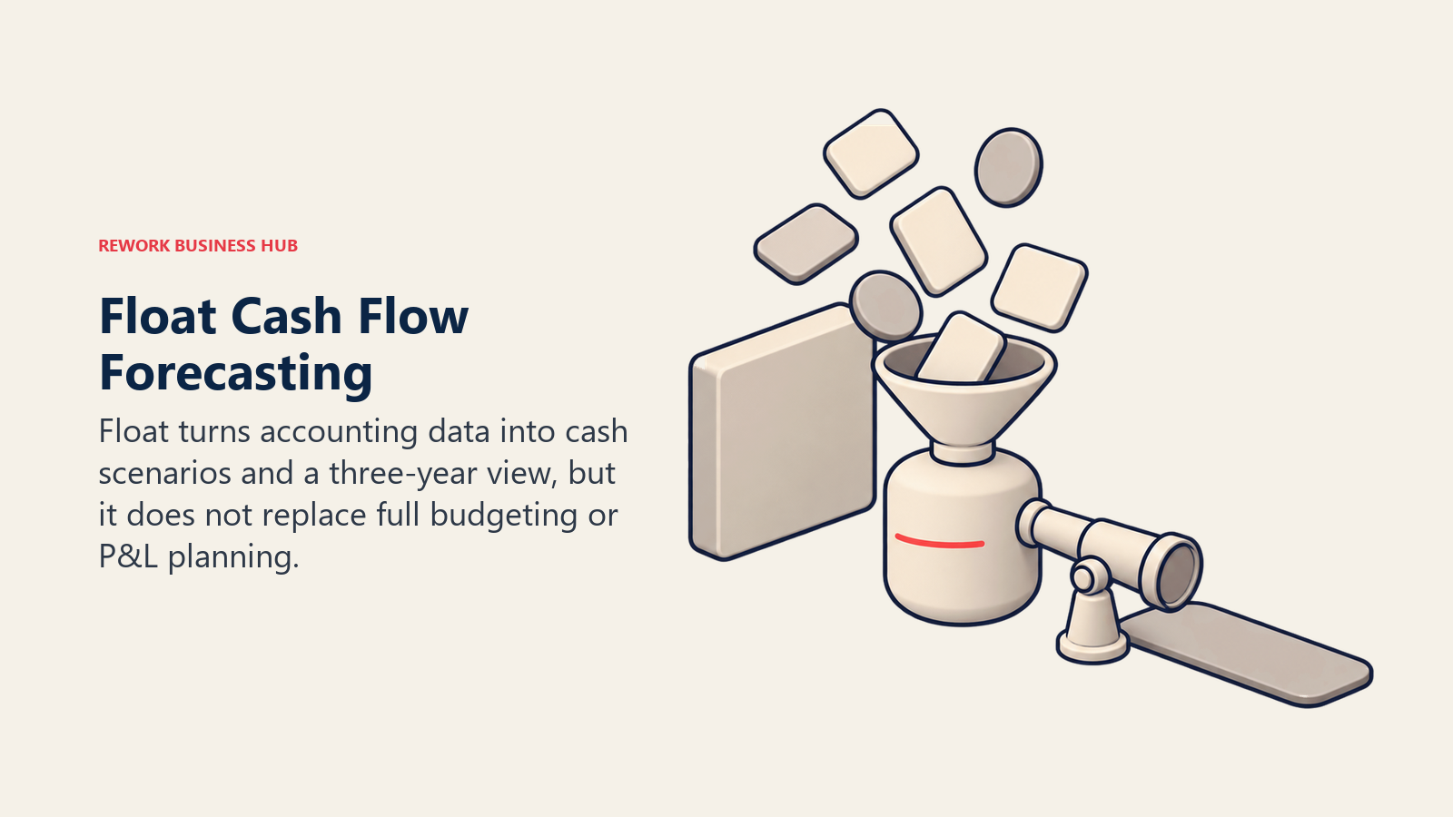 Float cash reservoir turning accounting activity into a focused runway forecast