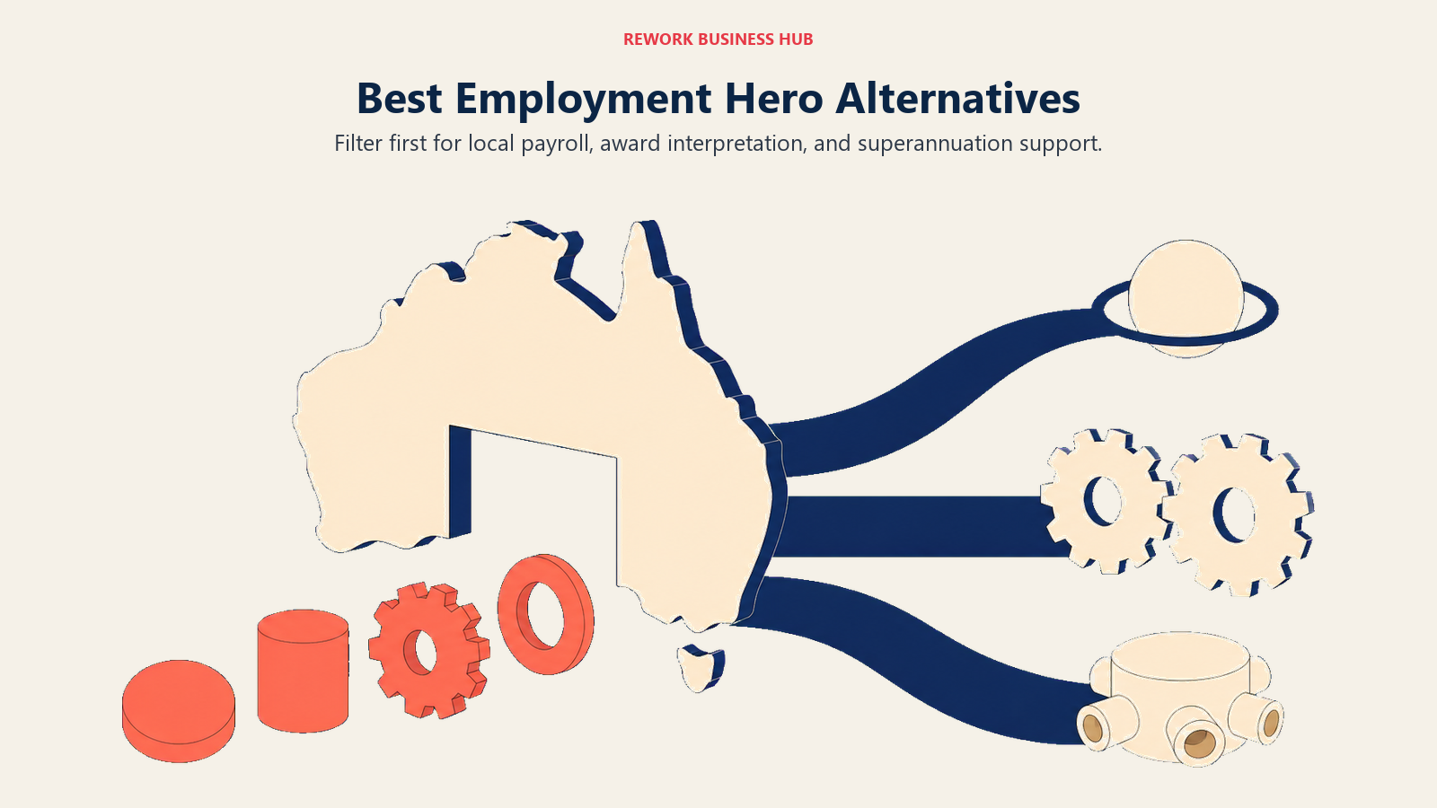 Australian HR platform alternatives passing a local payroll, award interpretation, and superannuation checkpoint